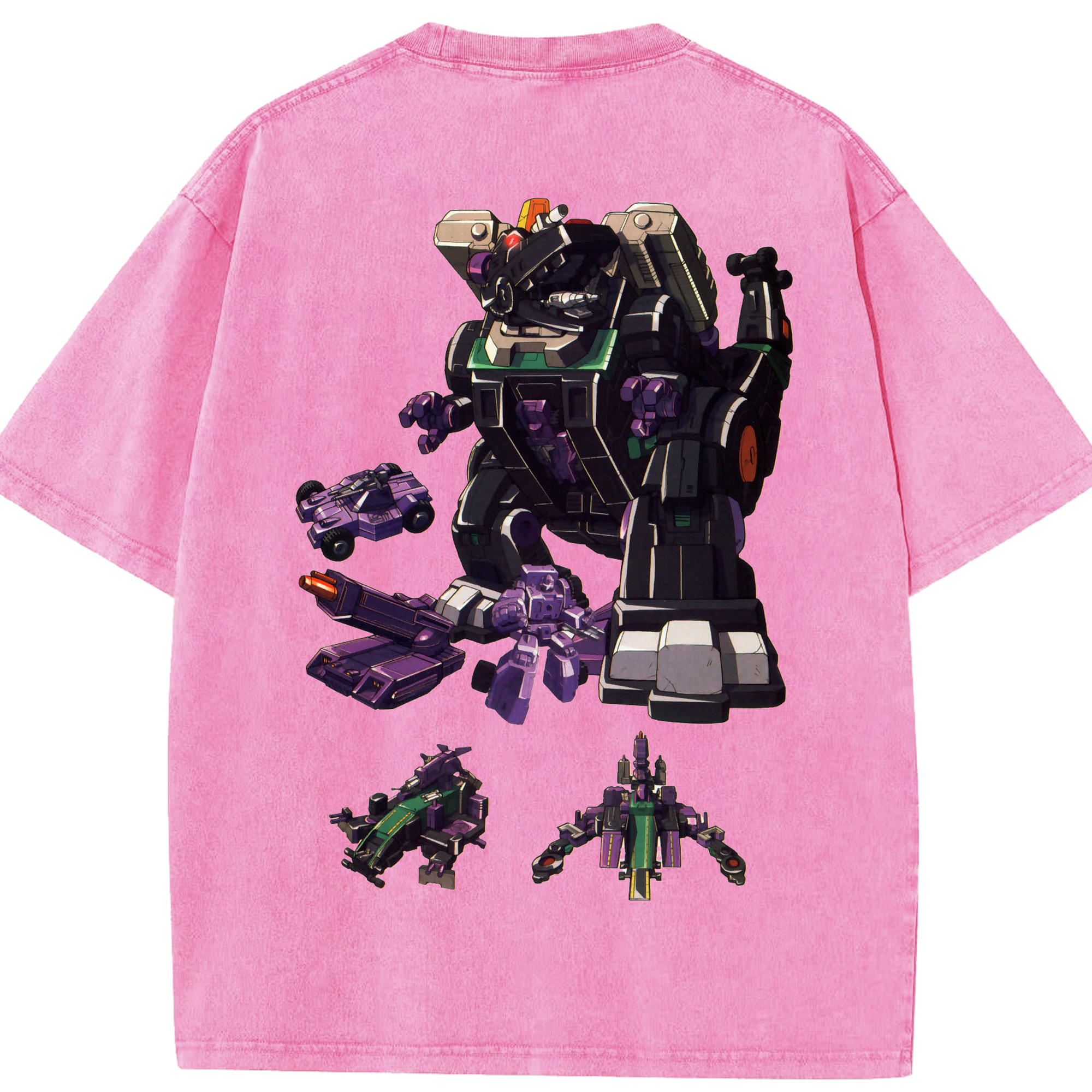 （画像用）  綿100% ヴィンテージ風 半袖Tシャツ（背面プリント）
